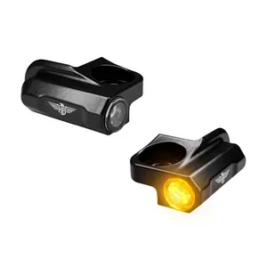 HeinzBikes HeinzBikes, Nano below bar turn signals. Black no PL