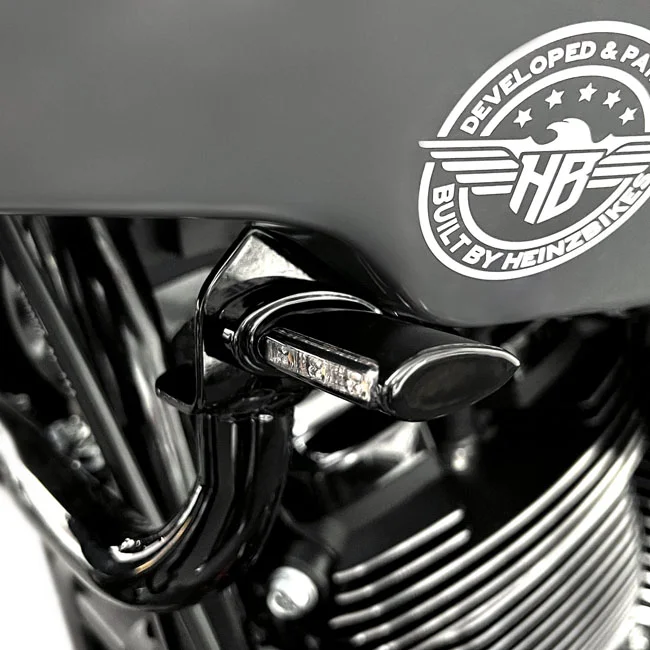 HeinzBikes ST Classic turn signals. Black