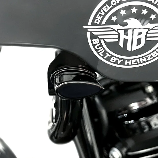 HeinzBikes ST Classic turn signals. Black