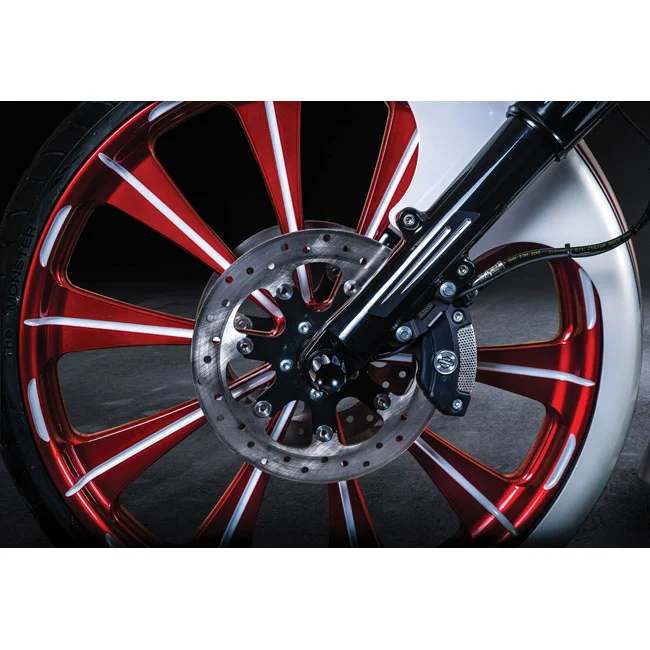 HeinzBikes Universal fork cover set. Black