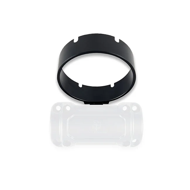 HeinzBikes Round 4" gauge mount. Black