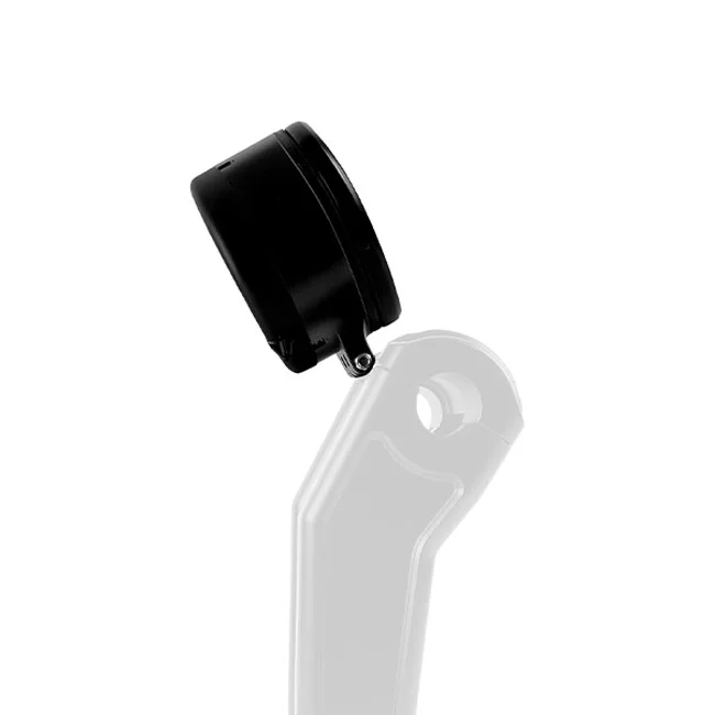 HeinzBikes Round 4" gauge mount. Black