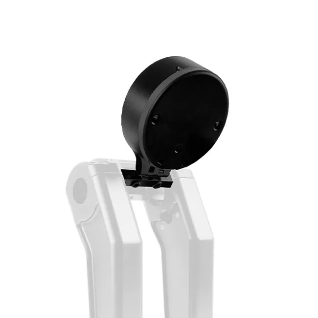 HeinzBikes Round 4" gauge mount. Black