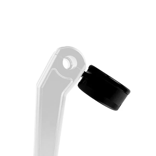 HeinzBikes Round 4" gauge mount. Black