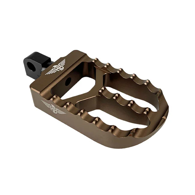 HeinzBikes MX foot pegs V2. Bronze