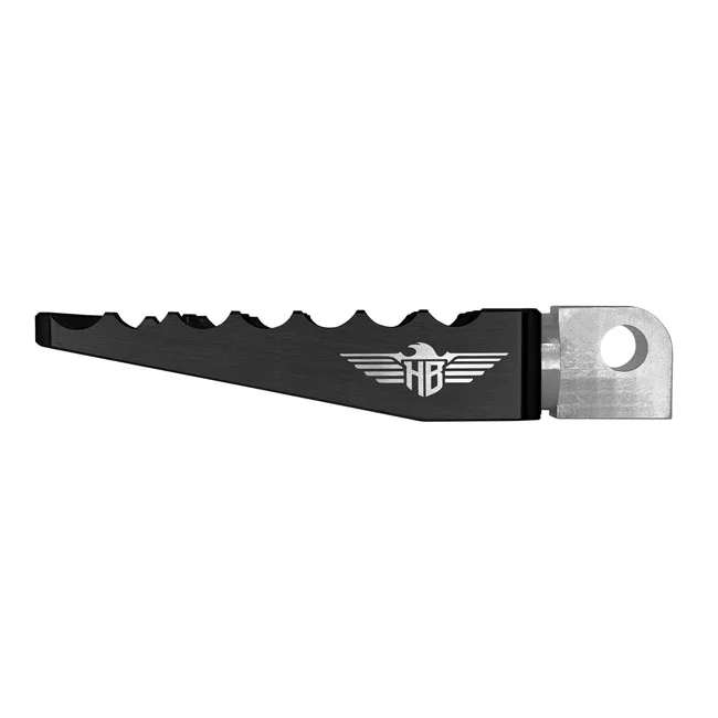 HeinzBikes MX passenger foot pegs V1. Black