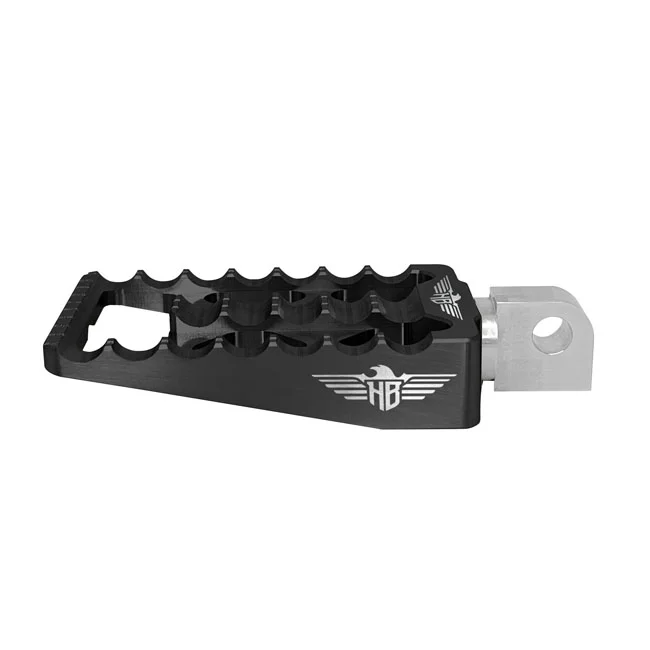 HeinzBikes MX passenger foot pegs V1. Black
