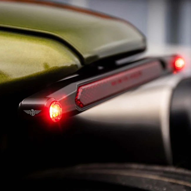 HeinzBikes 3-1 lightbar for Sportster S. Black