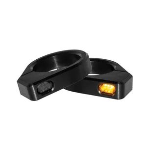 HeinzBikes HeinzBikes, ZC-Line Micro LED fork turn signal set. Black