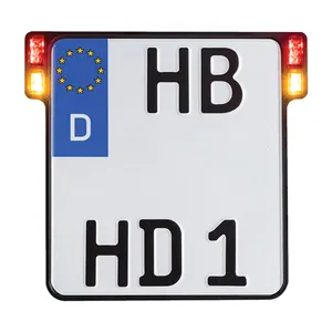 HeinzBikes HeinzBikes, All-inn 2.0 license plate bracket. Black