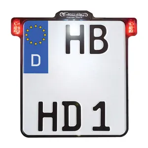 HeinzBikes HeinzBikes, All-Inn 2.0 license plate bracket. Black