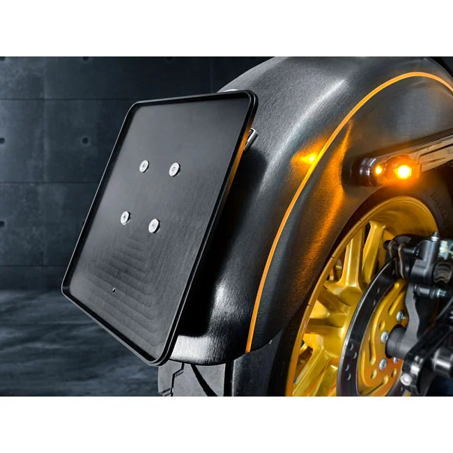 HeinzBikes License plate holder ''Frame''. 180x200. Black