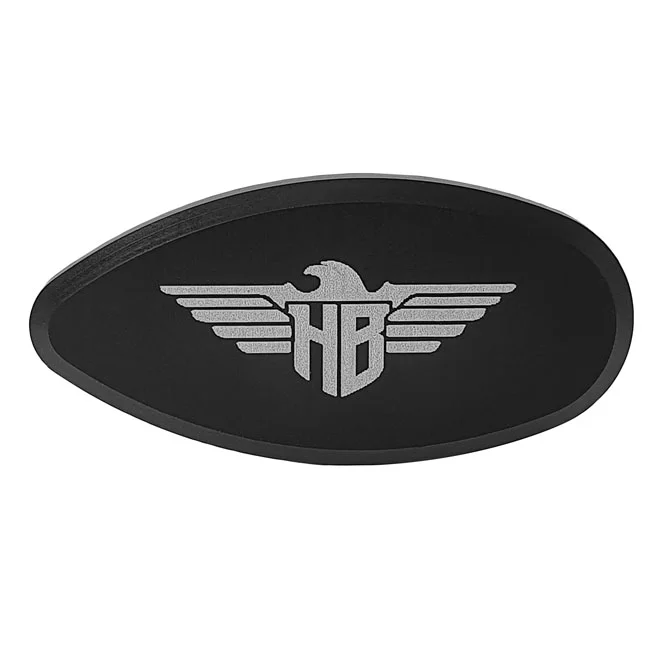 HeinzBikes Fender strut cover plates. Black