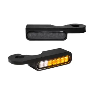 HeinzBikes HeinzBikes, ''Stripes'' below bar turn signals. Black anodized