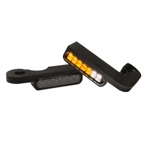 HeinzBikes HeinzBikes, ''Stripes'' below bar turn signals. Black anodized