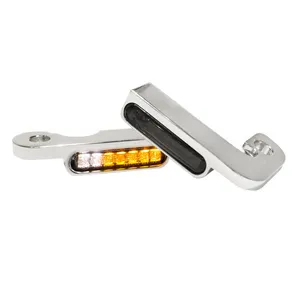 HeinzBikes HeinzBikes, ''Stripes'' below bar turn signals. Chrome