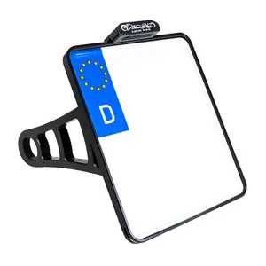 HeinzBikes HeinzBikes, side mount license plate bracket. Black