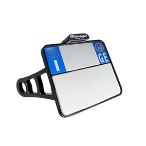 HeinzBikes HeinzBikes, side mount license plate bracket. Black