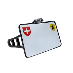 HeinzBikes HeinzBikes, side mount license plate bracket. Black