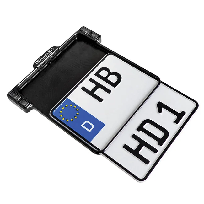 HeinzBikes All-In license plate bracket with taillight
