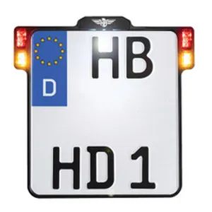 HeinzBikes HeinzBikes, All-In license plate bracket with taillight