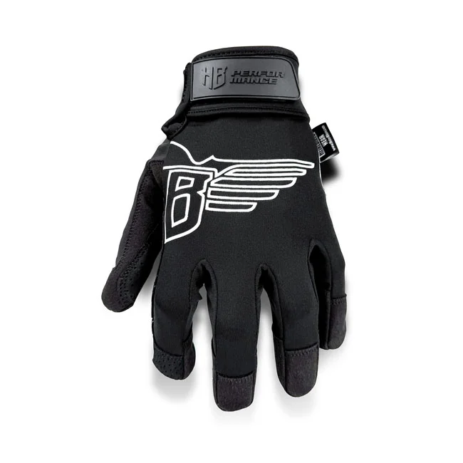 HeinzBikes Eagle split gloves black