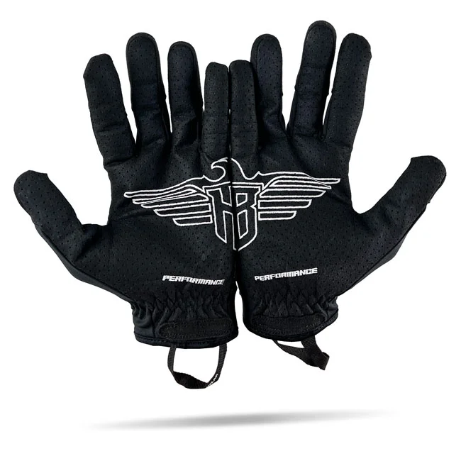 HeinzBikes Pattern gloves black