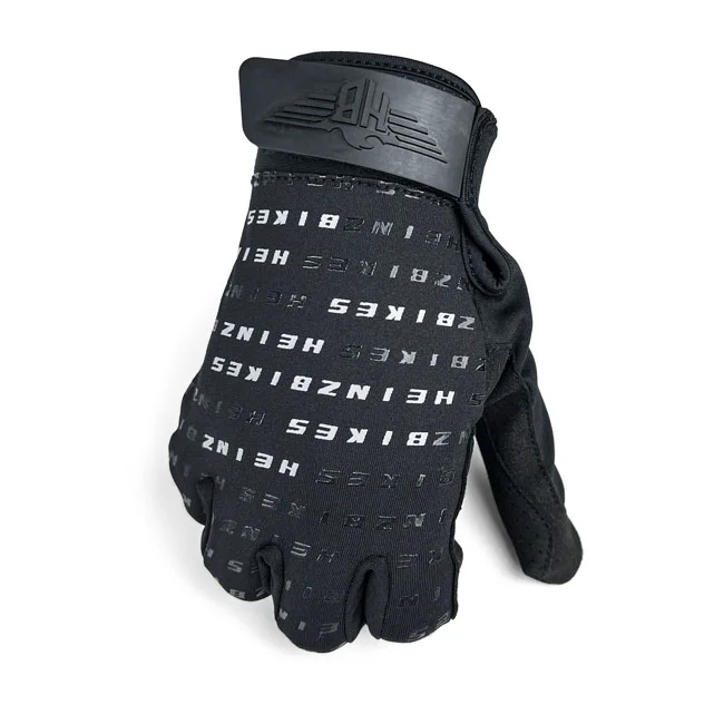 HeinzBikes Pattern gloves black