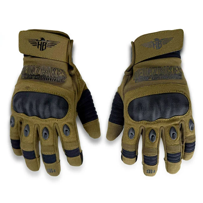 HeinzBikes Tactical gloves olive green