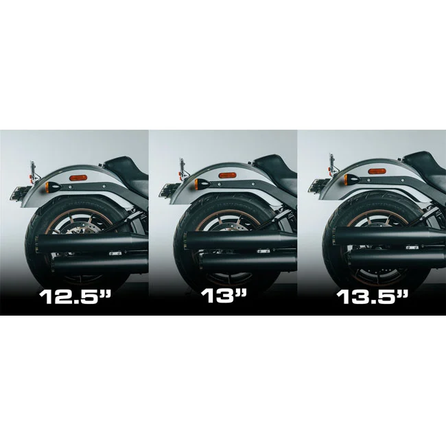 Legend Air Suspension Revo-A shock set. STD Duty. 13". Black