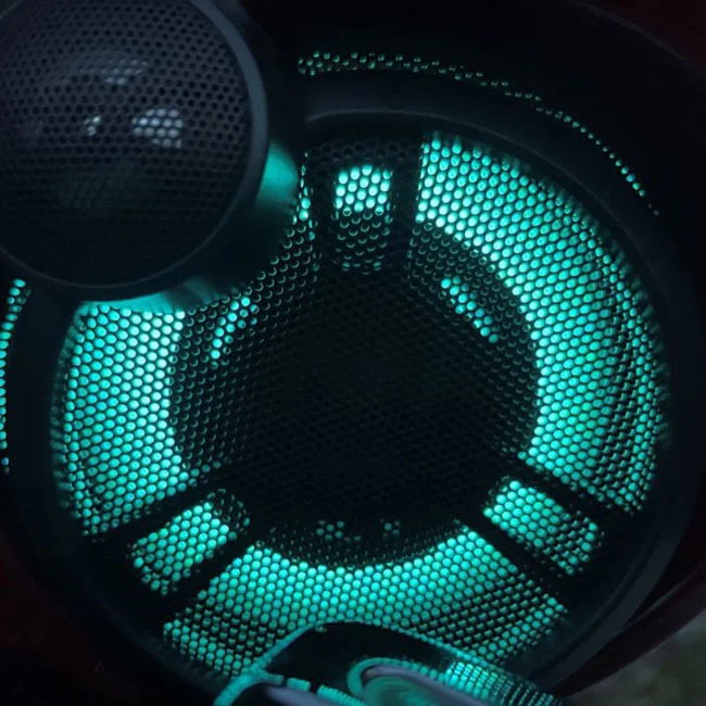 Custom Dynamics Dynamics, ProGLOW LED fairing speaker lights. Upper