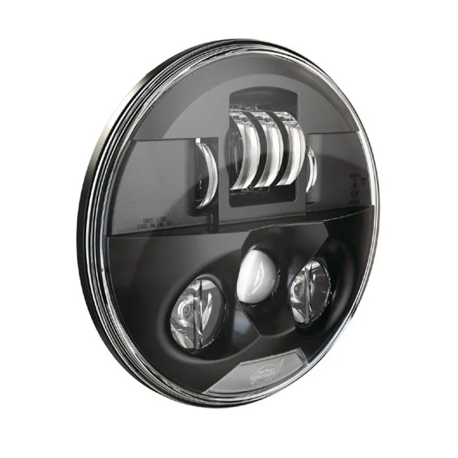 Custom Dynamics 5.75 BLACK LED HEADLAMP ECE
