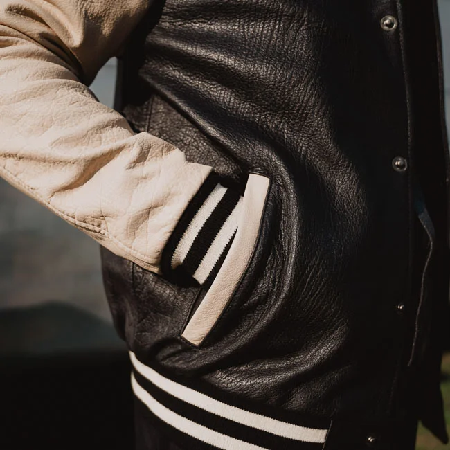 Holy Freedom Freedom Varsity black jacket