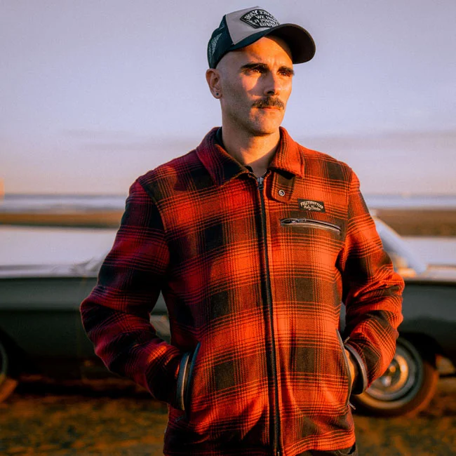 Holy Freedom Freedom Definitive Flannel jacket red