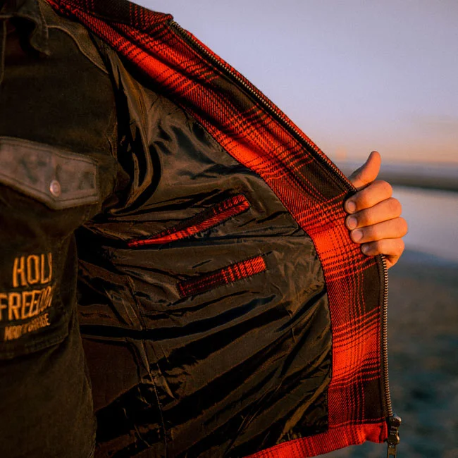 Holy Freedom Freedom Definitive Flannel jacket red