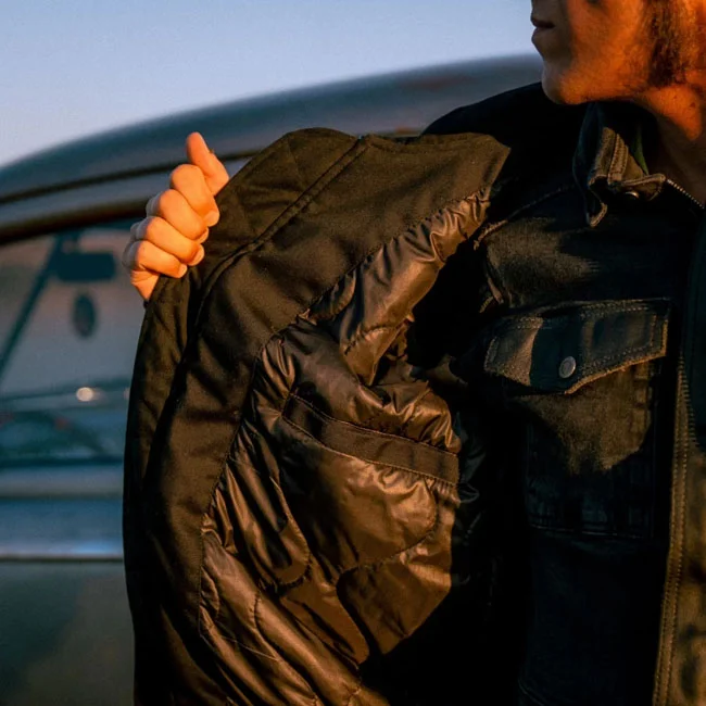 Holy Freedom Freedom Crew Bomber jacket black