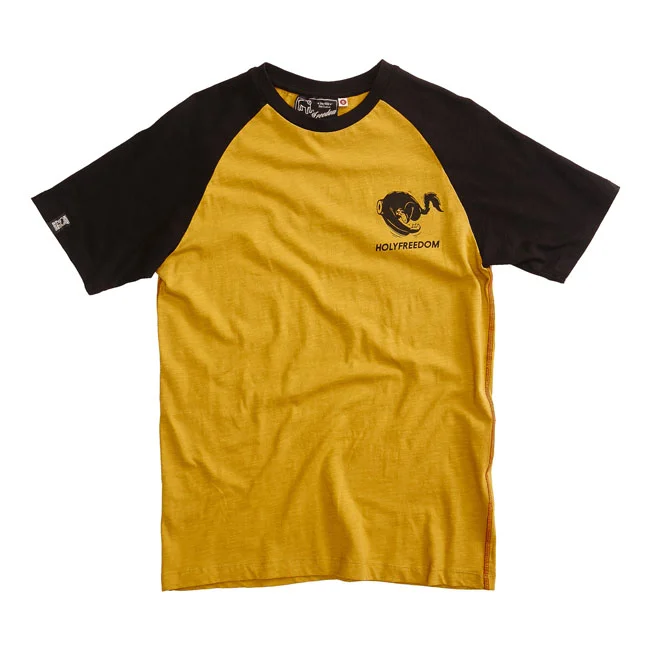 Holy Freedom Freedom Shoeles Joe t-shirt yellow