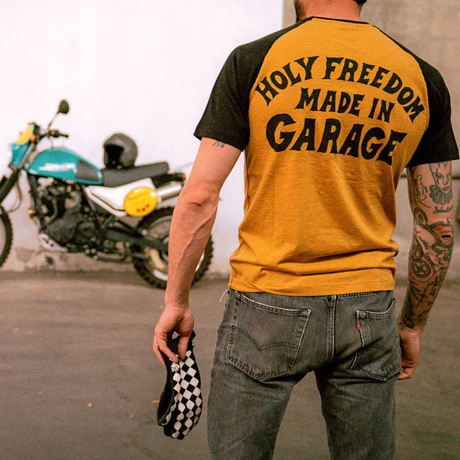 Holy Freedom Freedom Shoeles Joe t-shirt yellow