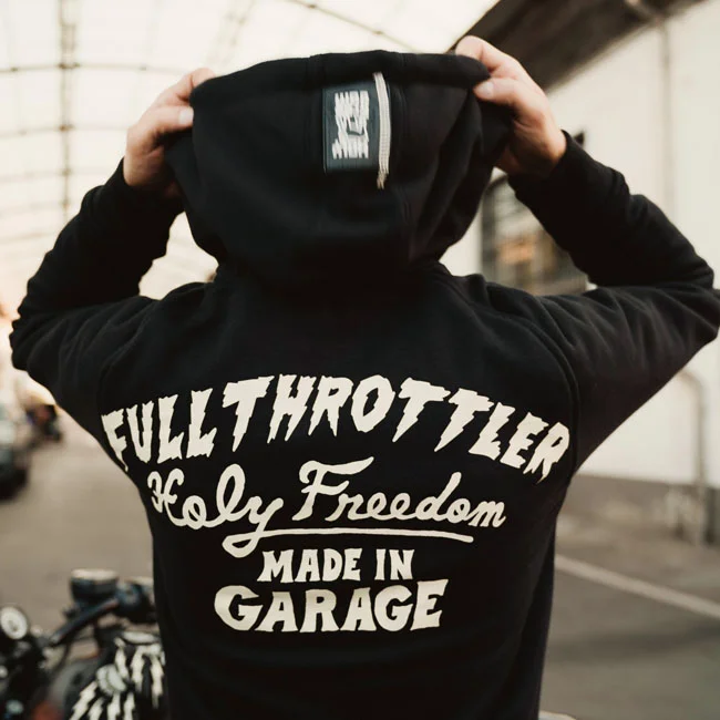 Holy Freedom Freedom Japan Dream zip hoodie jacket black