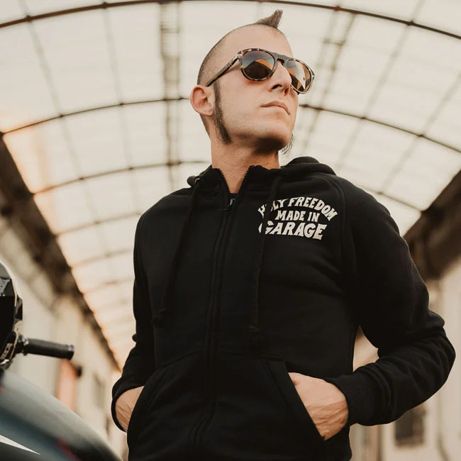 Holy Freedom Freedom Japan Dream zip hoodie jacket black