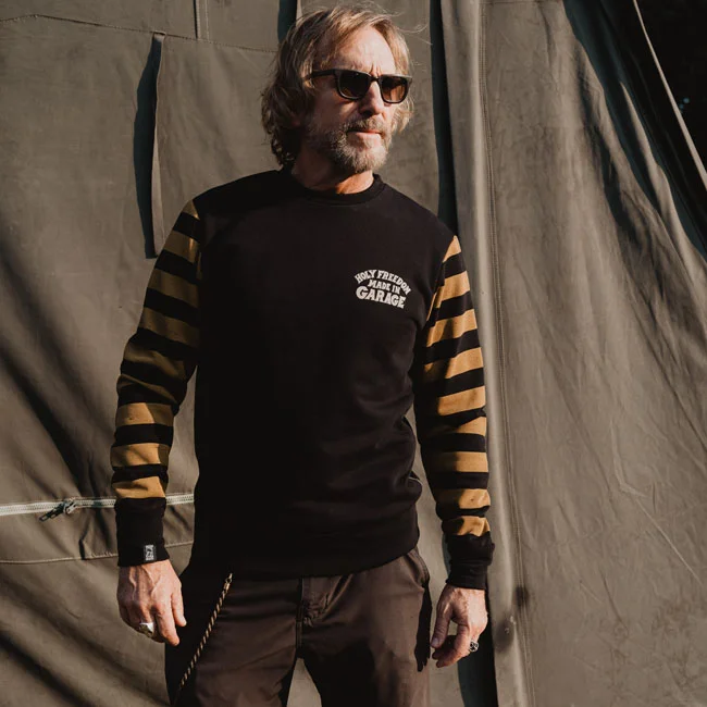 Holy Freedom Freedom Clockwork sweatshirt yellow/black