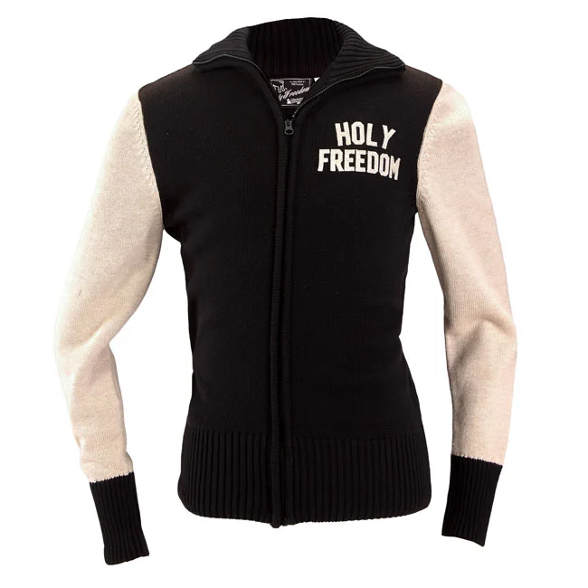 Holy Freedom Freedom Dirtrack sweatshirt black/white