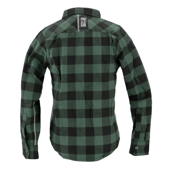Holy Freedom Freedom Jessie James Flannel shirt green