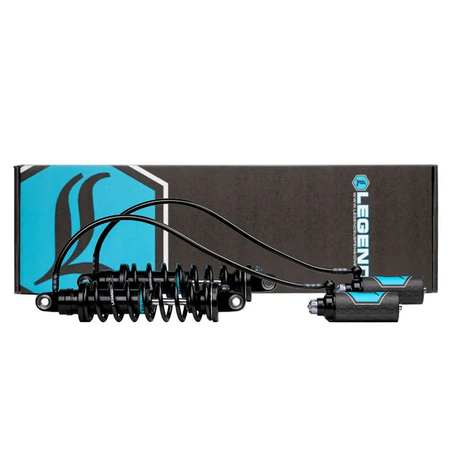 Legend Air Suspension Revo ARC 13" shock set Touring. Black. STD duty