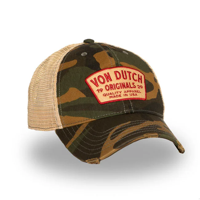 Von Dutch Dutch Mac cap camo