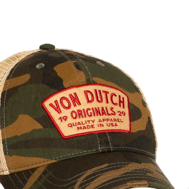 Von Dutch Dutch Mac cap camo