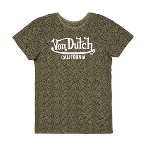 Von Dutch Von Dutch Leopard female t-shirt green