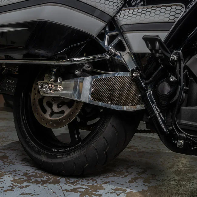 Trask Performance Billet swingarm kit. Aluminum - 3200-15