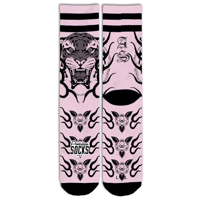American Socks Khan Signature socks pink