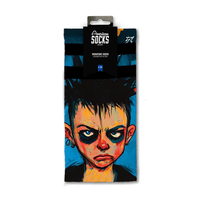 American Socks Socks Youth Regegade Signature socks blue